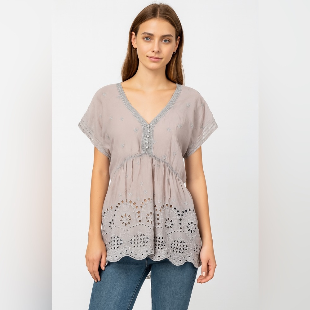 Johnny Was Boho Top